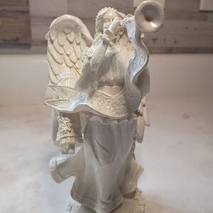 Vintage Roman Inc Heaven Blessed Angel Collection Playing Flute